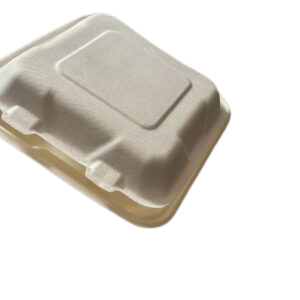 8+8 Bio Dinner Clamshell Container - 200pcs