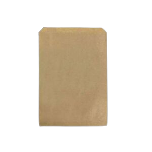 Flat Brown Paper Bags - 140 x 170mm - 1000pcs