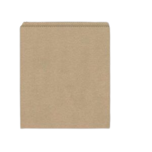 Flat Brown Paper Bags - 200 x 240mm - 1000pcs